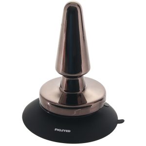 Beginner Vibrating Metal Plug with Suction Base