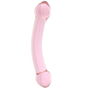 Double Trouble Glass Dildo